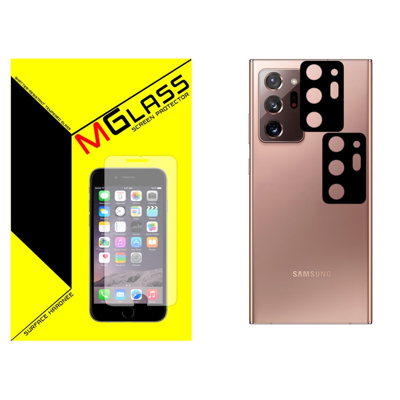 محافظ لنز فلزی دوربین ام گلس مدل MGL-02 مناسب برای گوشی موبایل سامسونگ GALAXY NOTE 20 ULTRA بسته دو عددی
