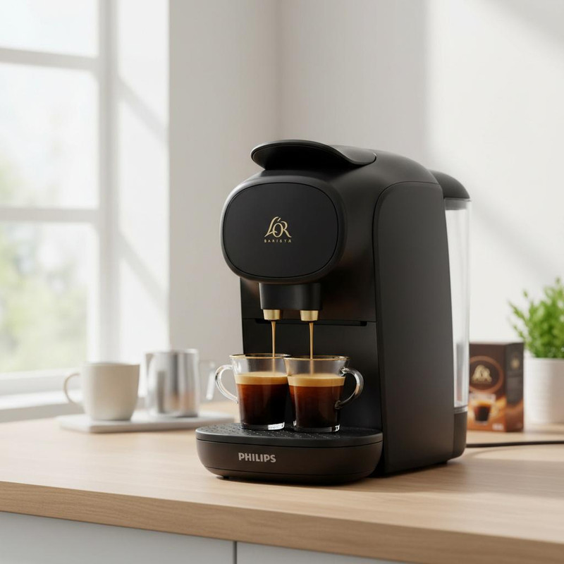 اسپرسو ساز ۸۰۰ میلی‌لیتر فیلیپس مدل Lor Barista Sublime LM9012