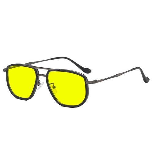 عینک شب مدل خلبانی UV400 کد TRZC805MN