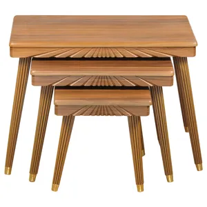 میز عسلی کد       c131 مجموعه 3 عددی