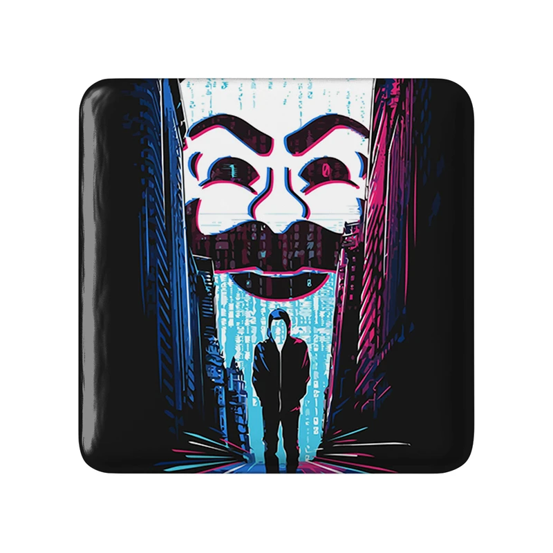 مگنت خندالو طرح سریال آقای ربات Mr.Robot کد 10235