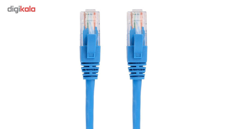 کابل شبکه CAT6 کی ای کی به طول 0.5 متر