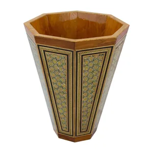 سطل خاتم کاری اوستا مدل هشت ضلعی