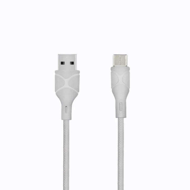 کابل تبدیل USB به USB-C بیوا مدل C-06T max طول 1 متر