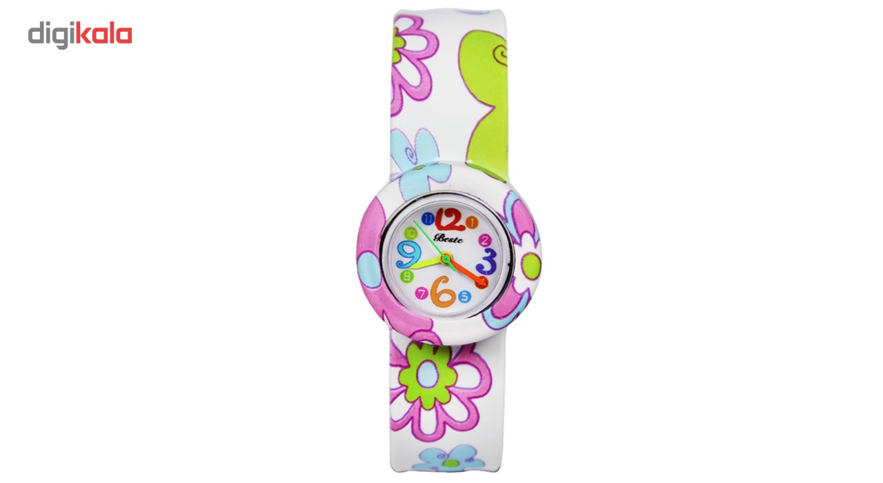 ساعت مچی عقربه ای بچگانه مدل K-11 دخترانه