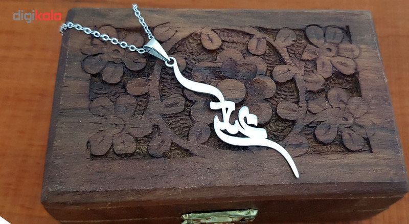 گردنبند نقره ترمه مدل اسم بهادر کد 114 گردنبند نقره ترمه مدل اسم بهادر کد 114
