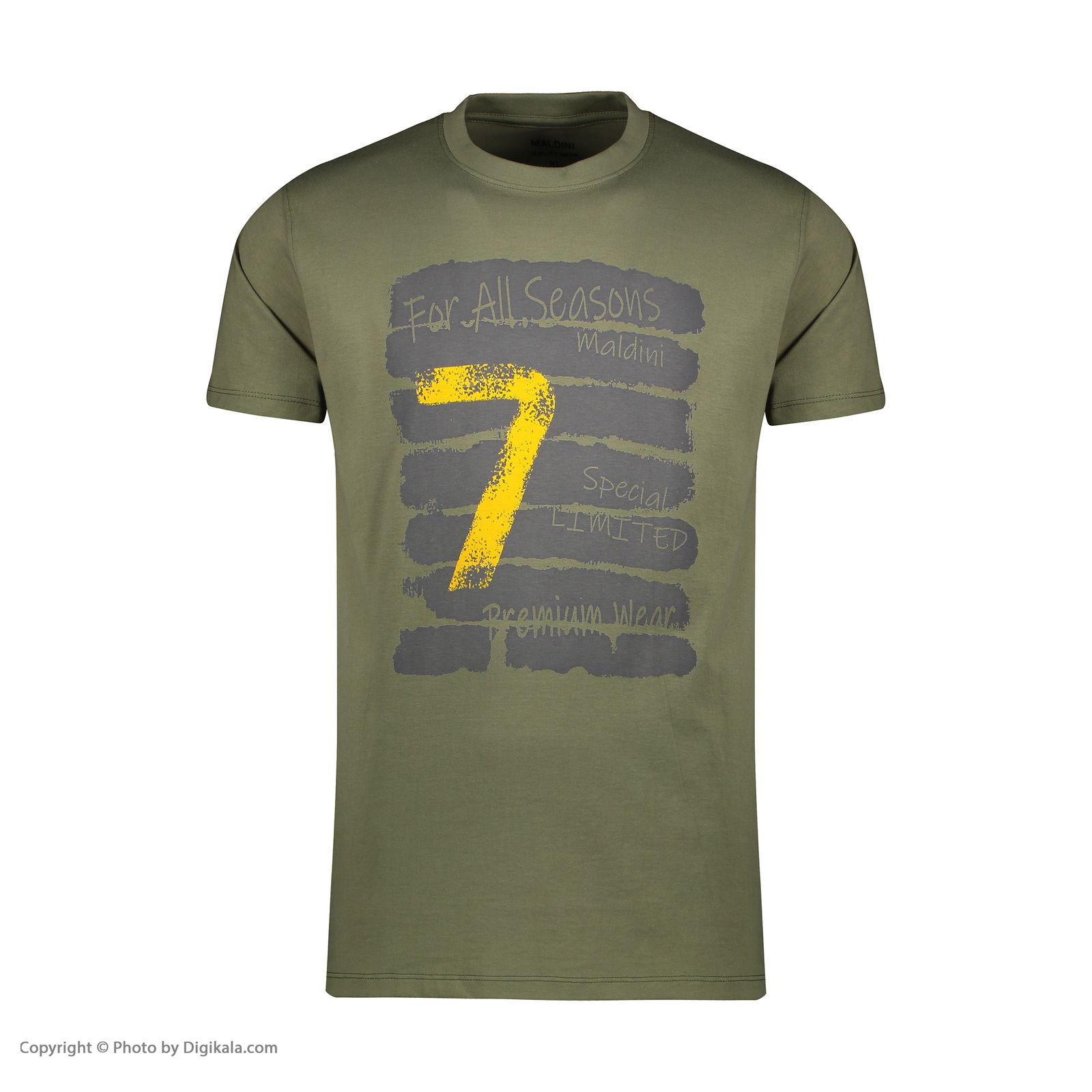 تی شرت آستین کوتاه مردانه مالدینی مدل T-172 -  - 2