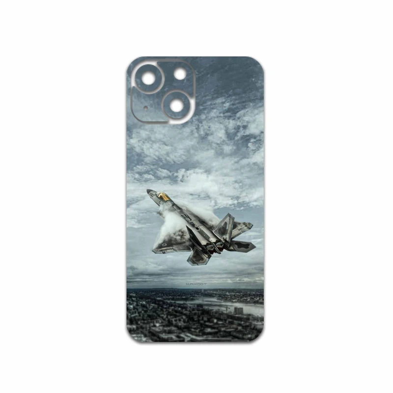 برچسب پوششی ماهوت مدل F-22-Raptor مناسب برای گوشی موبایل اپل iPhone 13 Mini