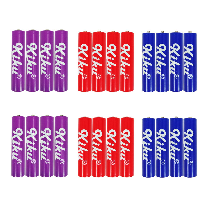 باتری نیم قلمی کیکو مدل Zinc Carbon بسته 24 عددی