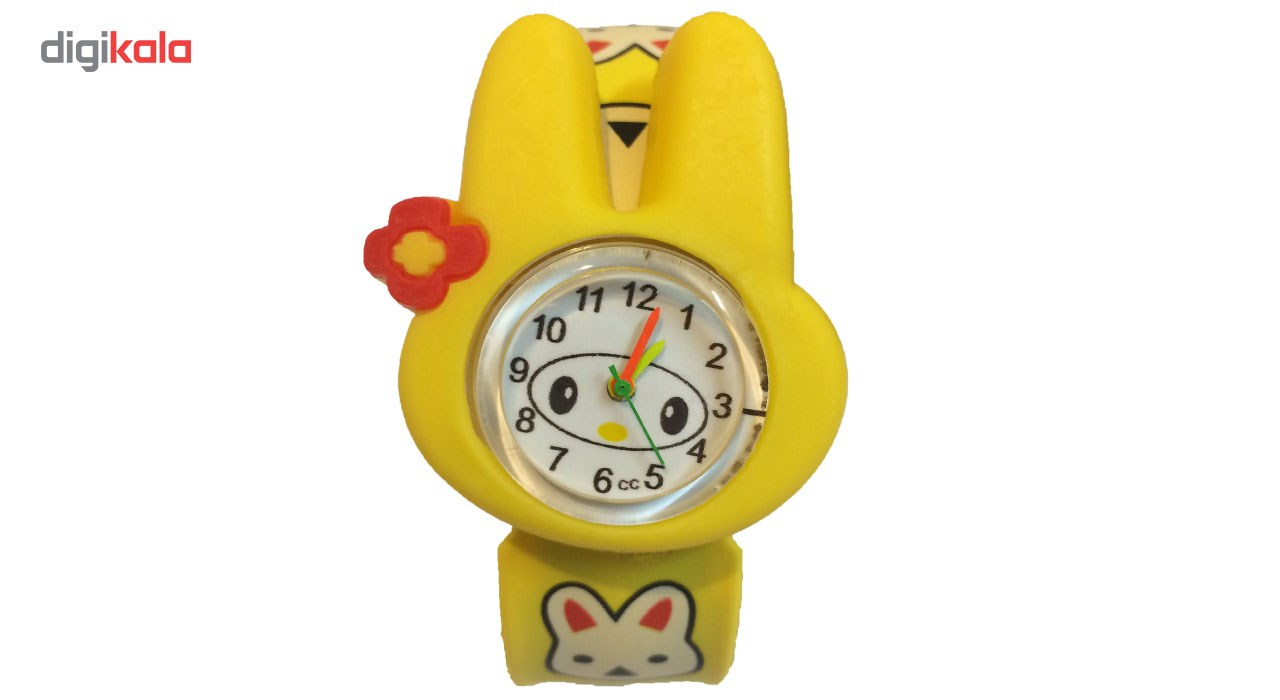 ساعت مچی عقربه ای بچگانه مدل خرگوش بازیگوش