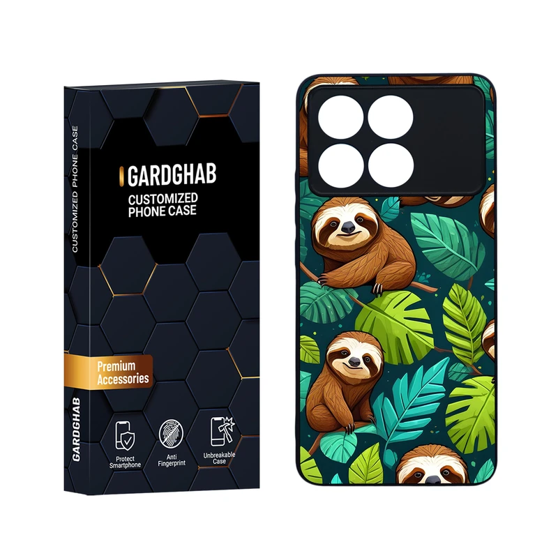 کاور گارد قاب مدل هنری مناسب برای گوشی موبایل شیائومی Redmi K70 / K70 Pro / Poco F6 Pro 5G