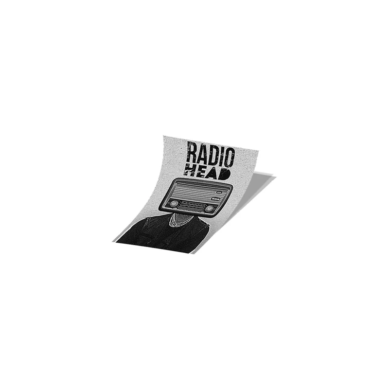 استیکر تزئینی موبایل و تبلت لولو مدل RADIO HEAD کد 265