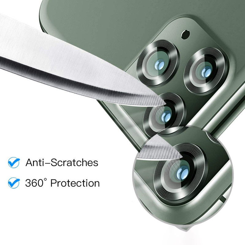 محافظ لنز دوربین گوف مدل رینگی مناسب برای گوشی موبایل اپل iPhone 11 Pro / 11 Pro Max
