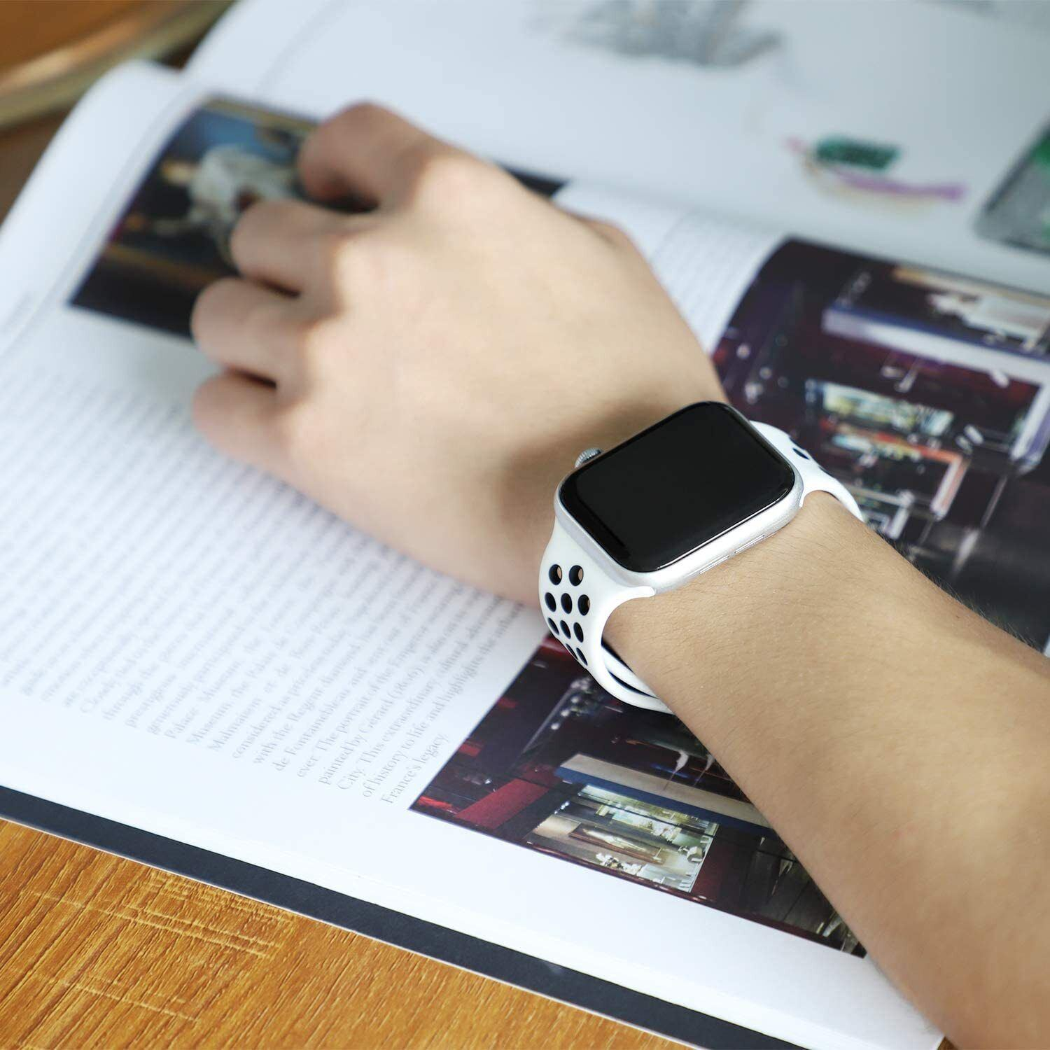 بند گودزیلا مدل Nike Sport مناسب برای اپل واچ SE 2023 44mm
