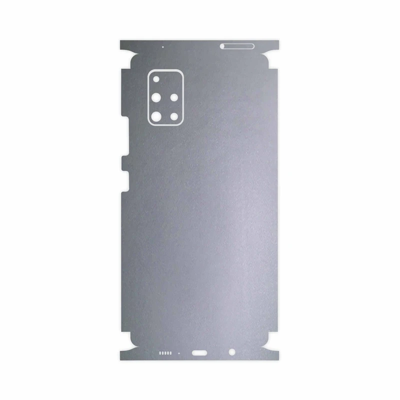 برچسب پوششی ماهوت مدل Matte-Silver-FullSkin مناسب برای گوشی موبایل سامسونگ Galaxy A71 5G