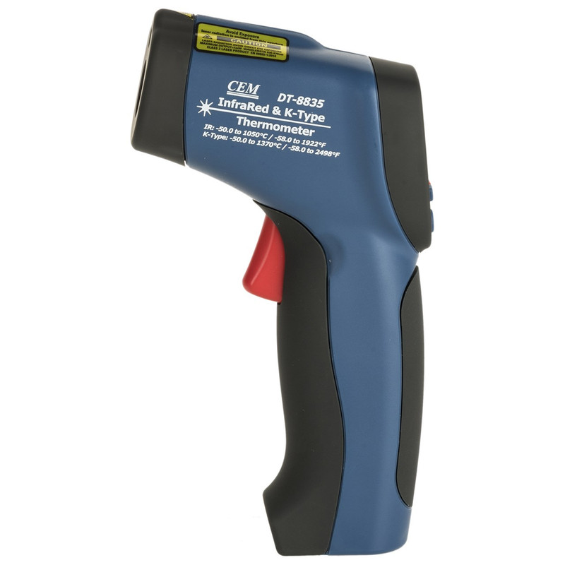 دماسنج دیجیتالی مادون قرمز سی ای ام مدل DT-8835 دماسنج دیجیتالی مادون قرمز سی ای ام مدل DT-8835