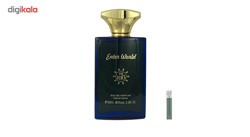 ادو پرفیوم مردانه ریو کالکشن مدلRio Enter World حجم 100ml به همراه عطر جیبی