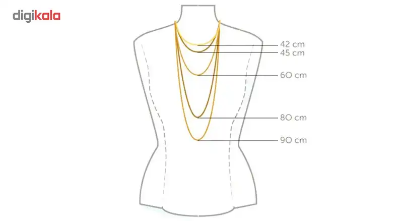 گردنبند شهر شیک طرح کپسول عشق مدل G140 -2