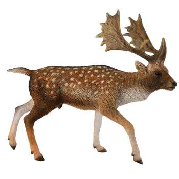 عروسک کالکتا مدل Fallow Deer Male 88685 ارتفاع 10.5 سانتی متر