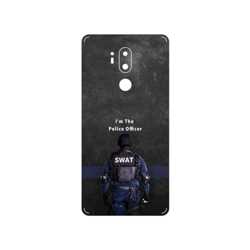 برچسب پوششی ماهوت مدل Police Officer مناسب برای گوشی موبایل ال جی G7 PLUS THINQ