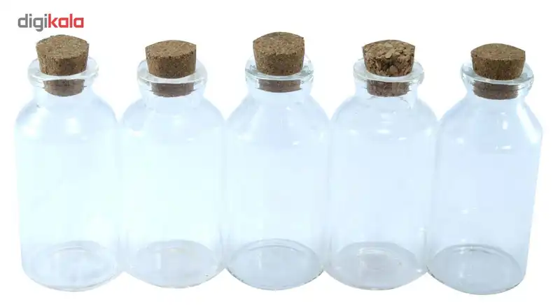 بطری دکوری کوه شاپ کد TP-H4466 بسته 5 عددی