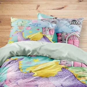 سرویس خواب مدوپد طرح ملکه مدل mod00570 یک نفره 4 تکه