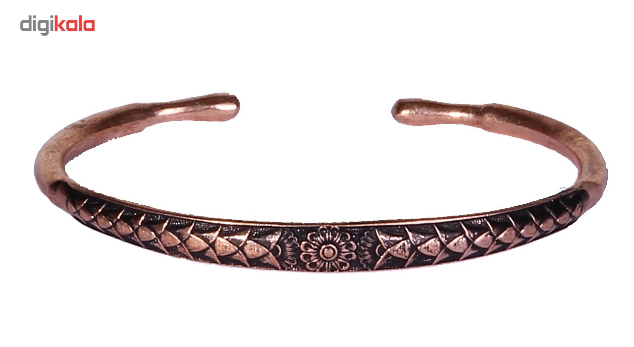 دستبند طرح گل لوتوس کد MT03