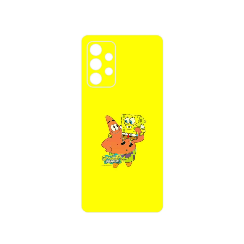 برچسب پوششی ماهوت مدل SpongeBob SquarePants مناسب برای گوشی موبایل سامسونگ Galaxy A52s 5G