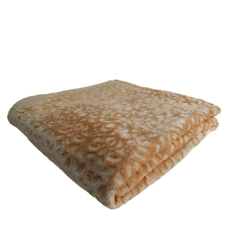 پتوی فلورا گلبافت مدل صدف یک نفره سایز 150X210 سانتی متر