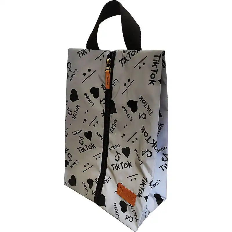 کاور کفش مدل پاکتی شب رنگ طرح TilTok کد 02