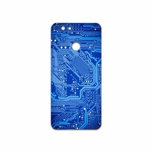 MAHOOT Blue Printed Circuit Board Cover Sticker for Honor 7A