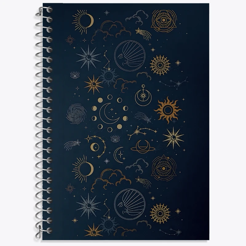 دفتر لغت 50 برگ خندالو طرح Aesthetic کد N4474