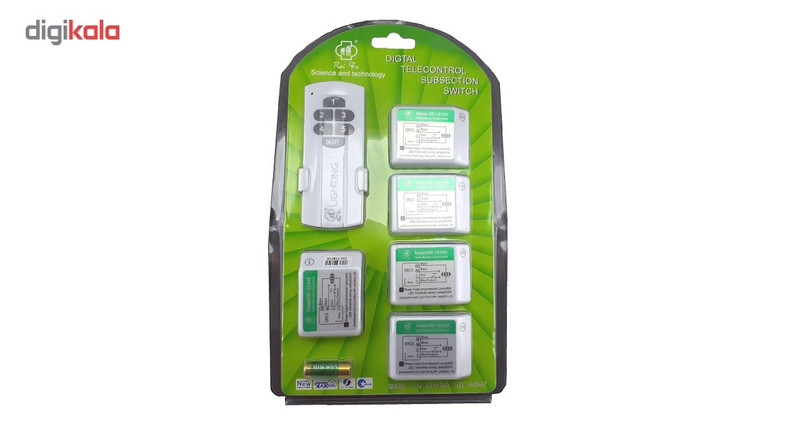 ریموت کنترل 5 کانال مجزا برند رویفو مدل RF-121N5