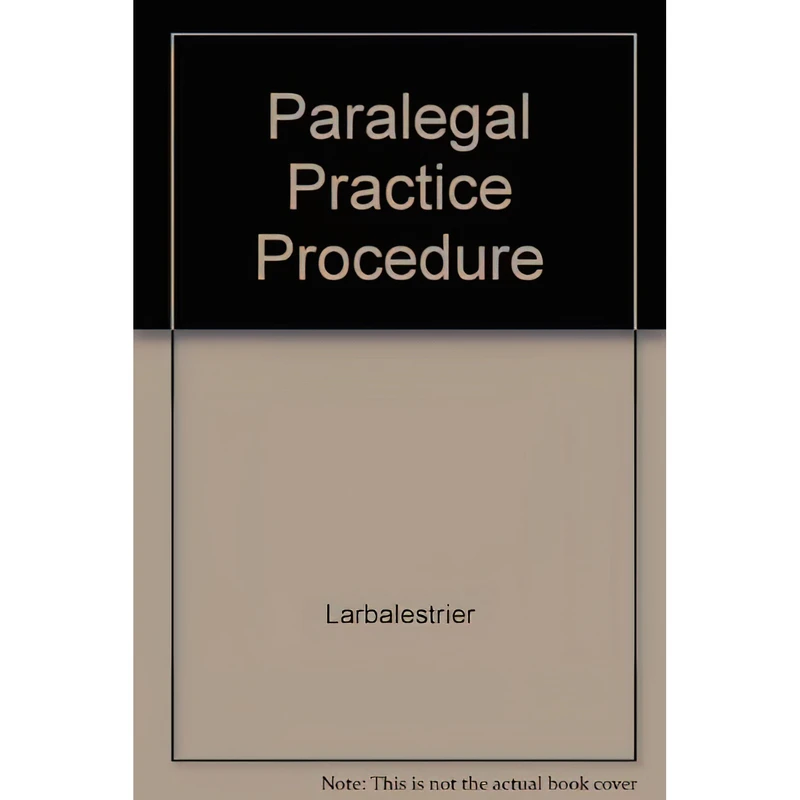 کتاب Paralegal Practice and Procedure اثر Deborah E. Larbalestrier انتشارات Prentice Hall