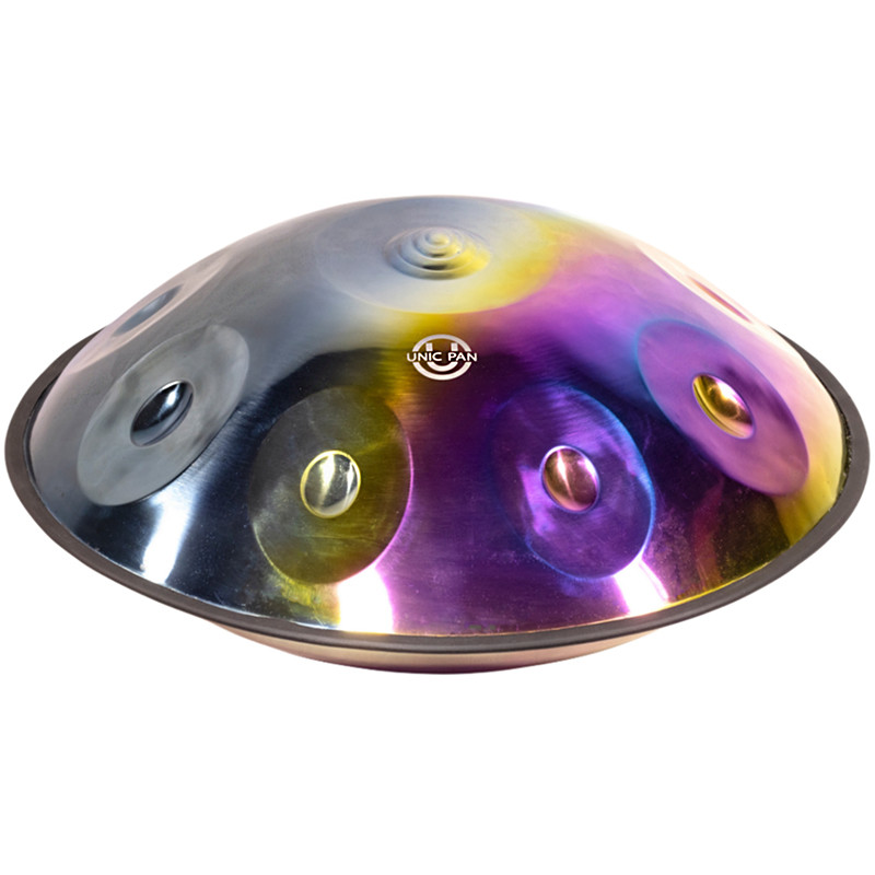 هنگ درام 9 نوت یونیک پن مدل standard multicolor two face a16 به همراه پایه