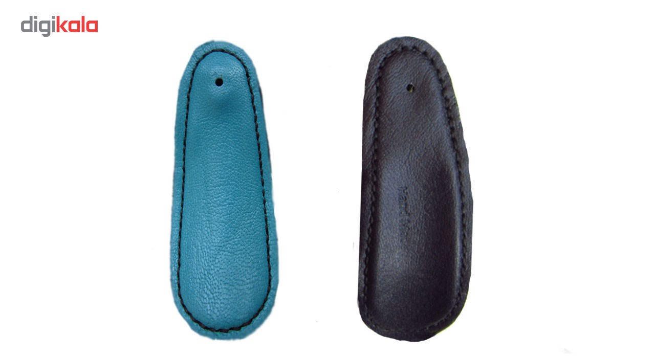 ست هدیه چرم طبیعی دستدوز  مژی مدل KSD