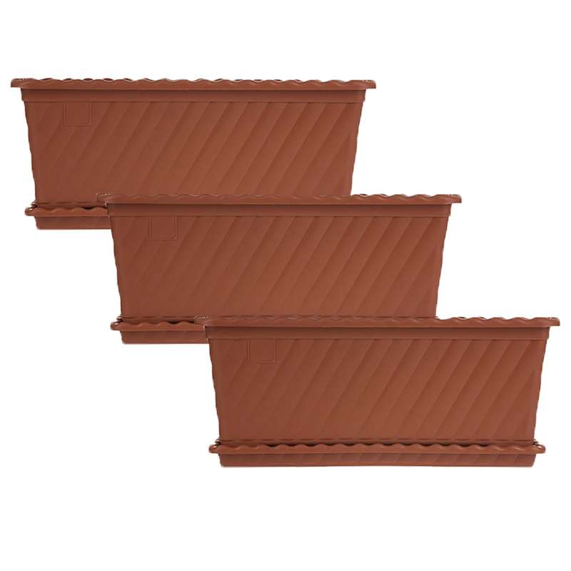 گلدان گل سنگ مدل 316 مجموعه سه عددی