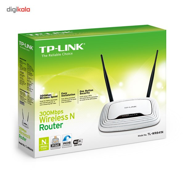 روتر بی‌سیم تی پی-لینک سری 300Mbps مدل TL-WR841N