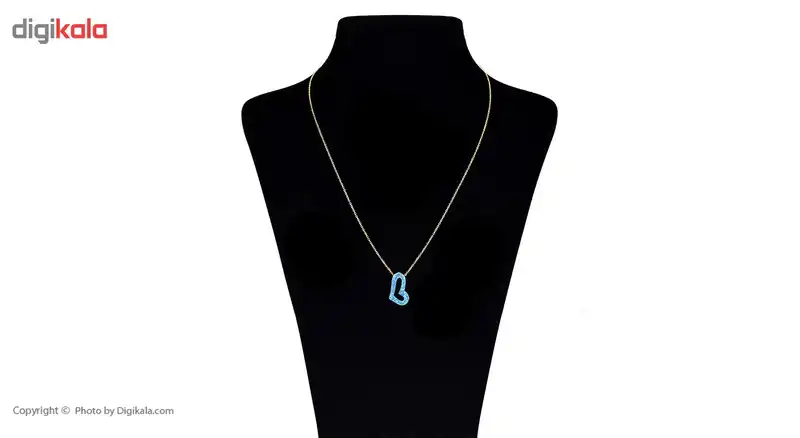 گردنبند طلا 18 عیار زنانه ماهک مدل MM0711