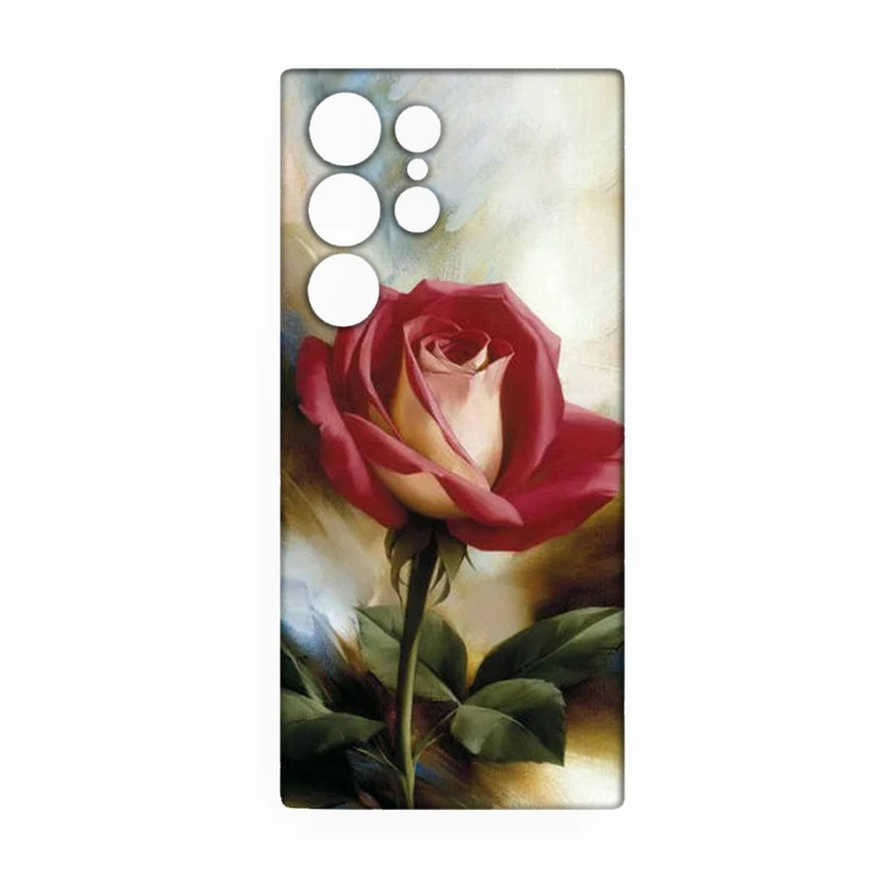 کاور مدل گل کد 008 مناسب برای گوشی موبایل سامسونگ galaxy s22 ultra