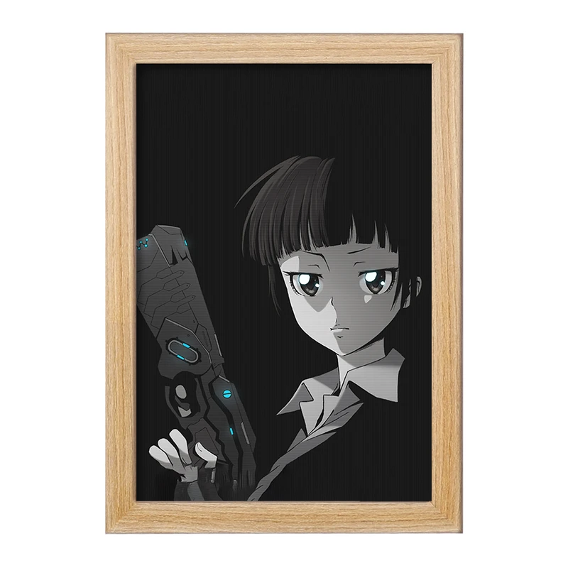 تابلو خندالو مدل آکانه انیمه روان گذر کد 33740