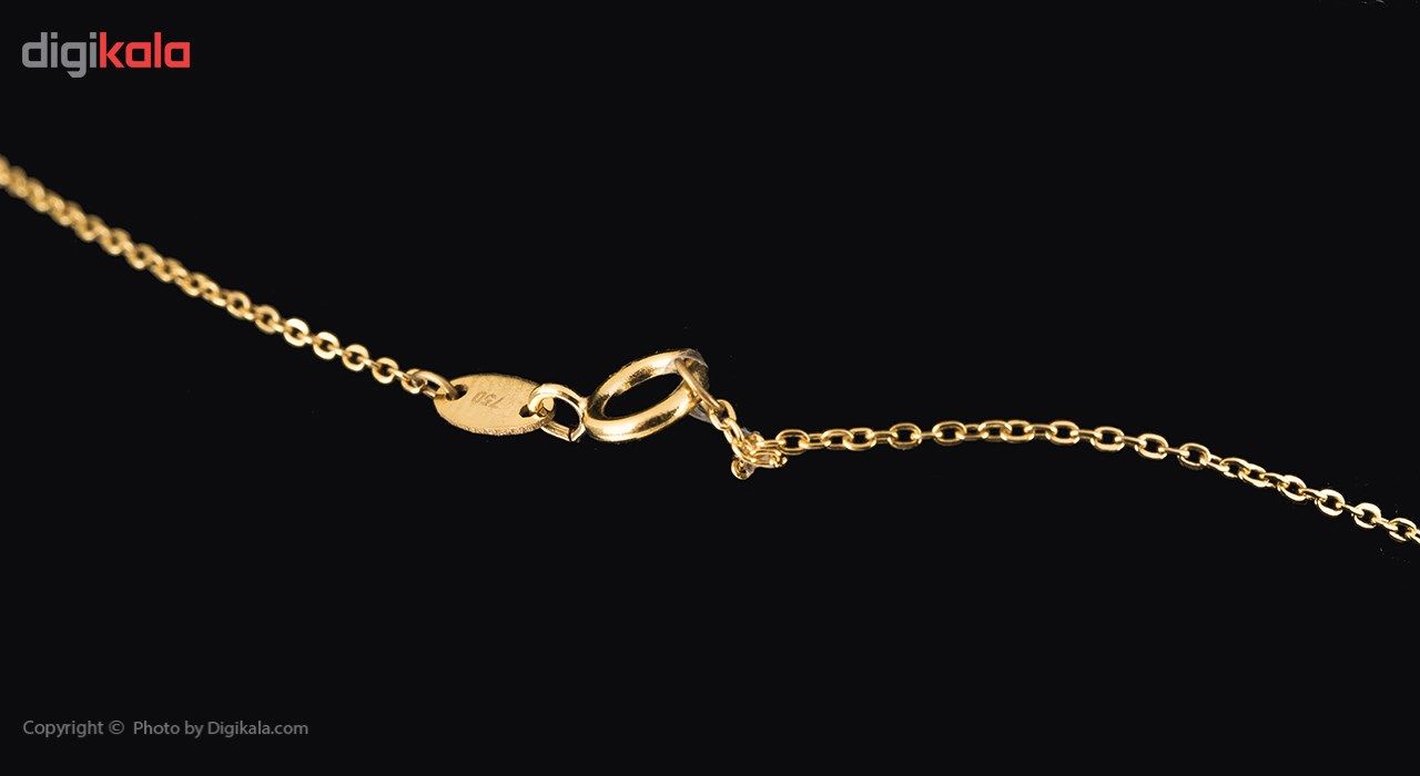 گردنبند طلا 18 عیار زنانه ماهک مدل MM0711 -  - 4