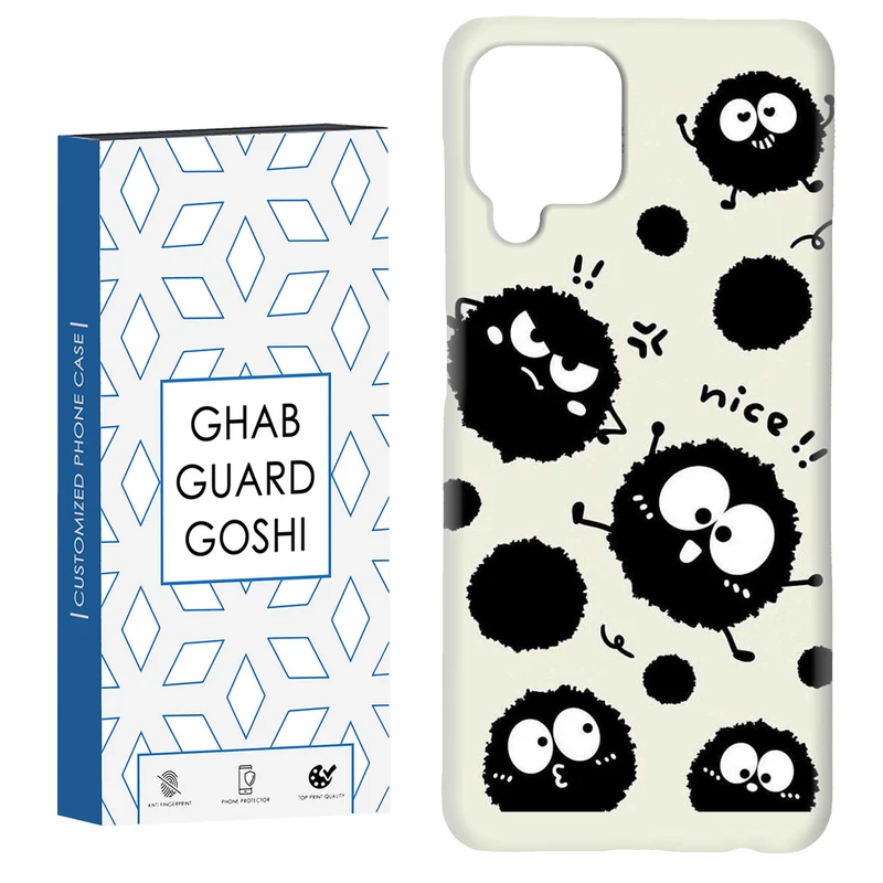 کاور قاب گارد گوشی طرح ویروس کد Dimo-827 مناسب برای گوشی موبایل سامسونگ Galaxy A12 / Galaxy M12