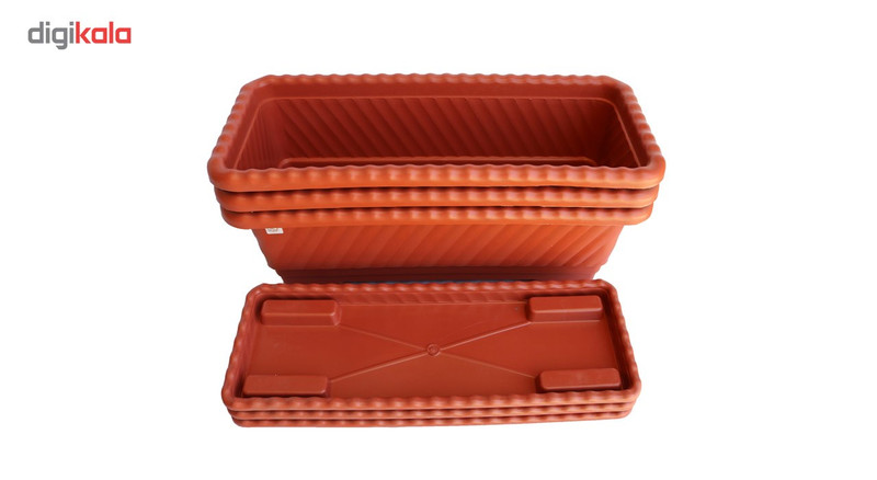 گلدان گل سنگ مدل 316 مجموعه سه عددی