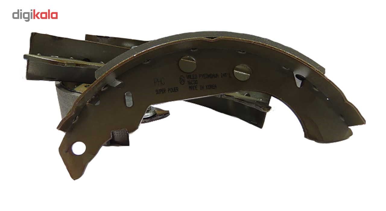 لنت ترمز عقب پی اچ سی والیو مدل BS6001 مناسب برای پژو 405 main 1 4