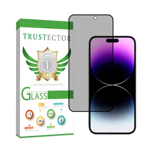 محافظ صفحه نمایش تراستکتور مدل PRIVFULLT مناسب برای گوشی موبایل اپل iPhone 14 Pro Max