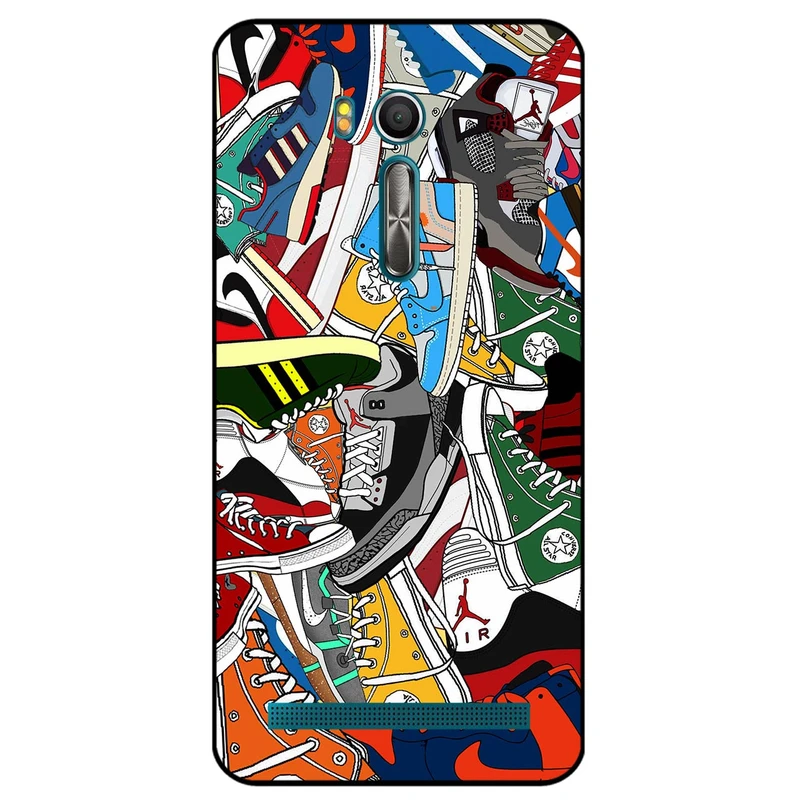کاور مگافون طرح کفش مدل 7704 مناسب برای گوشی موبایل ایسوس Zenfone Go / ZB551KL