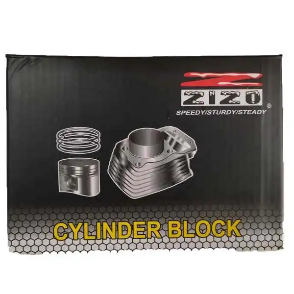 سیلندر و پیستون موتورسیکلت زیزو مدل ZIZO-125 مجموعه 24 عددی