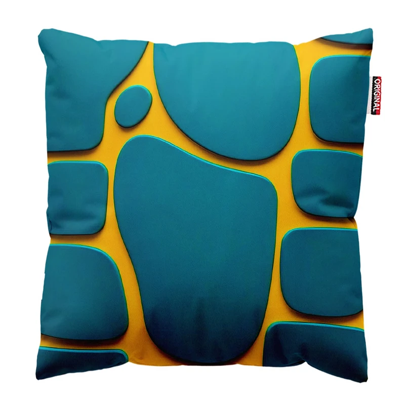 کوسن پاد آفرین طرح هندسی مدرن کد 3208 سایز 30*30 سانتی متر