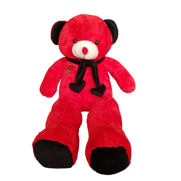 عروسک طرح خرس تدی کد q.sh ارتفاع 120 سانتی متر